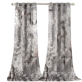 Fancy Tie Dye Linen Door Curtains